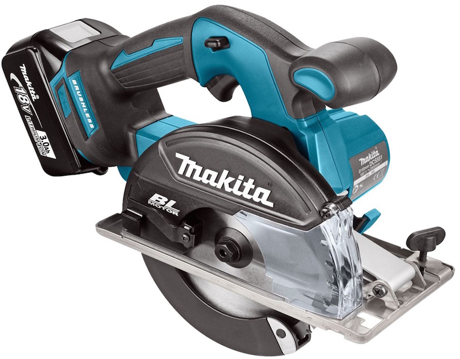 Makita Cordless Metal Cutter 18V, 150mm, 3900rpm, 3kg DCS551RMJ